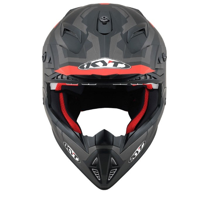 KYT Jumpshot #3 Matt Black/Red