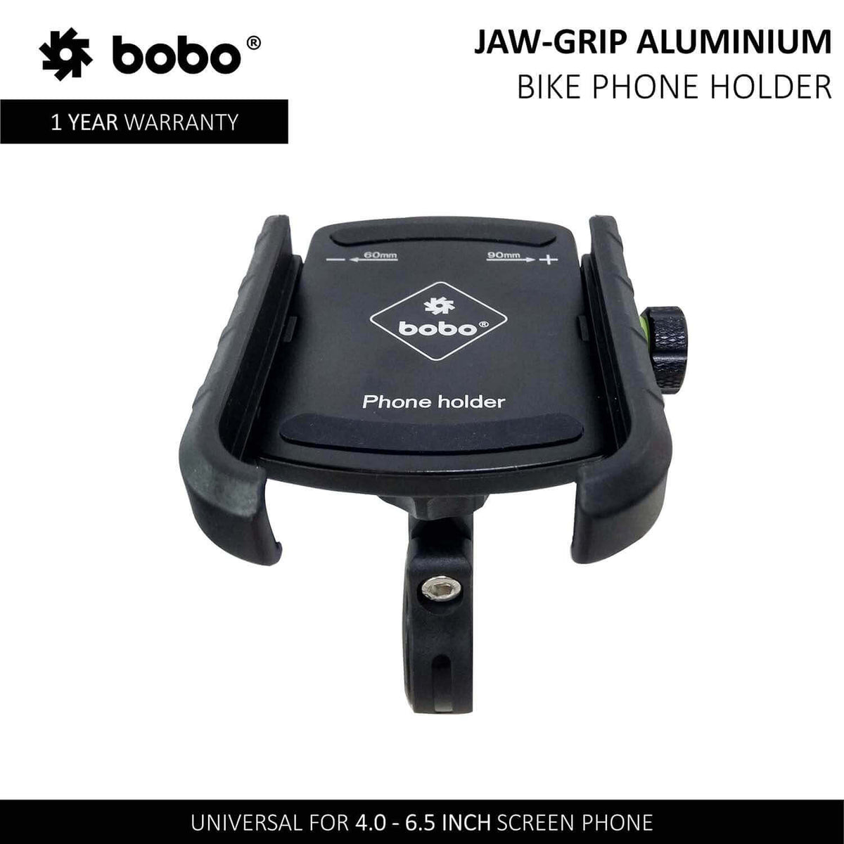 bobo gear Bobo Jaw-Grip Aluminum Motorcycle Mobile Mount – Lets Gear Up