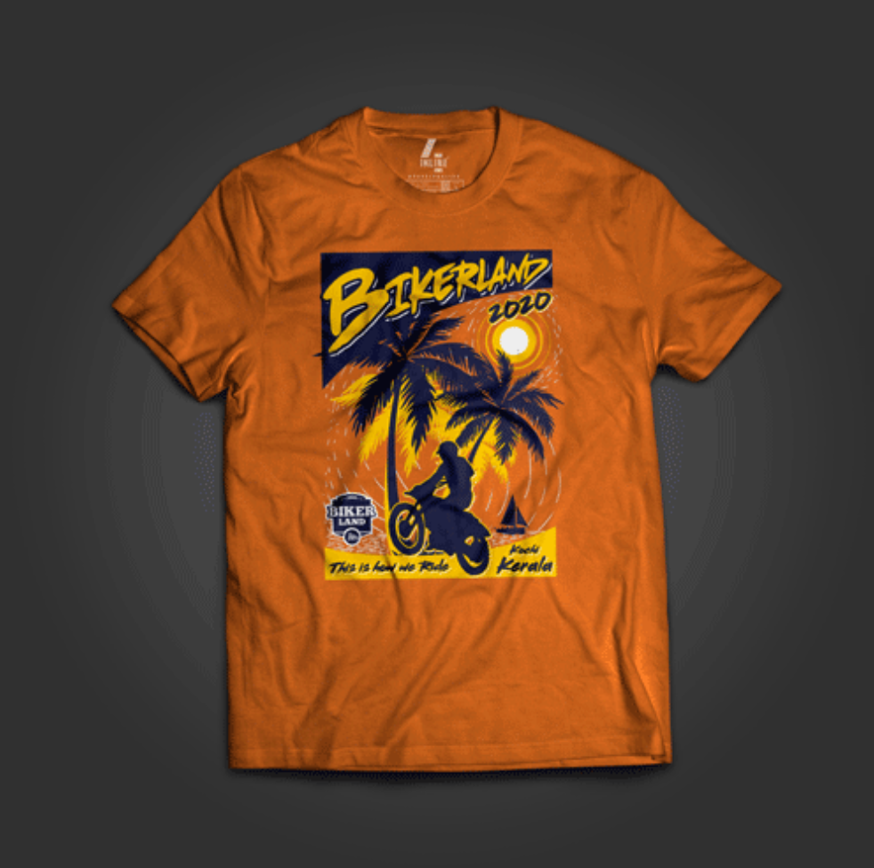 Bikerland - T-shirt