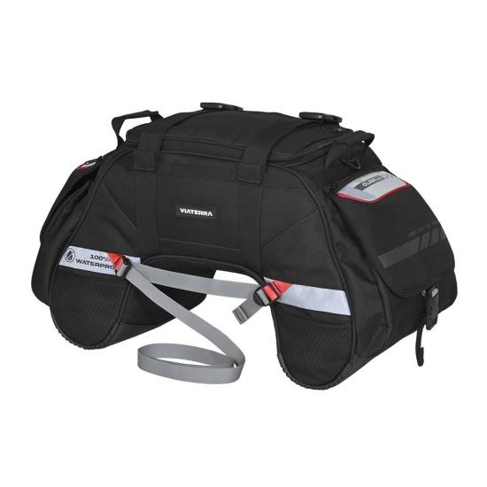 Viaterra Claw Mini 100% Waterproof Motorcycle Tailbag - Black