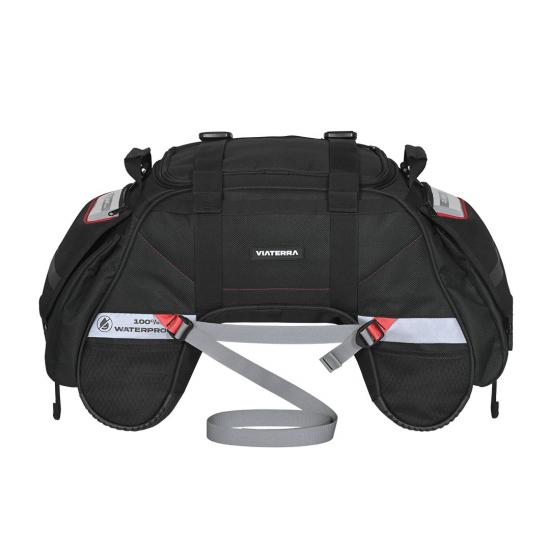 Viaterra Claw Mini 100% Waterproof Motorcycle Tailbag - Black