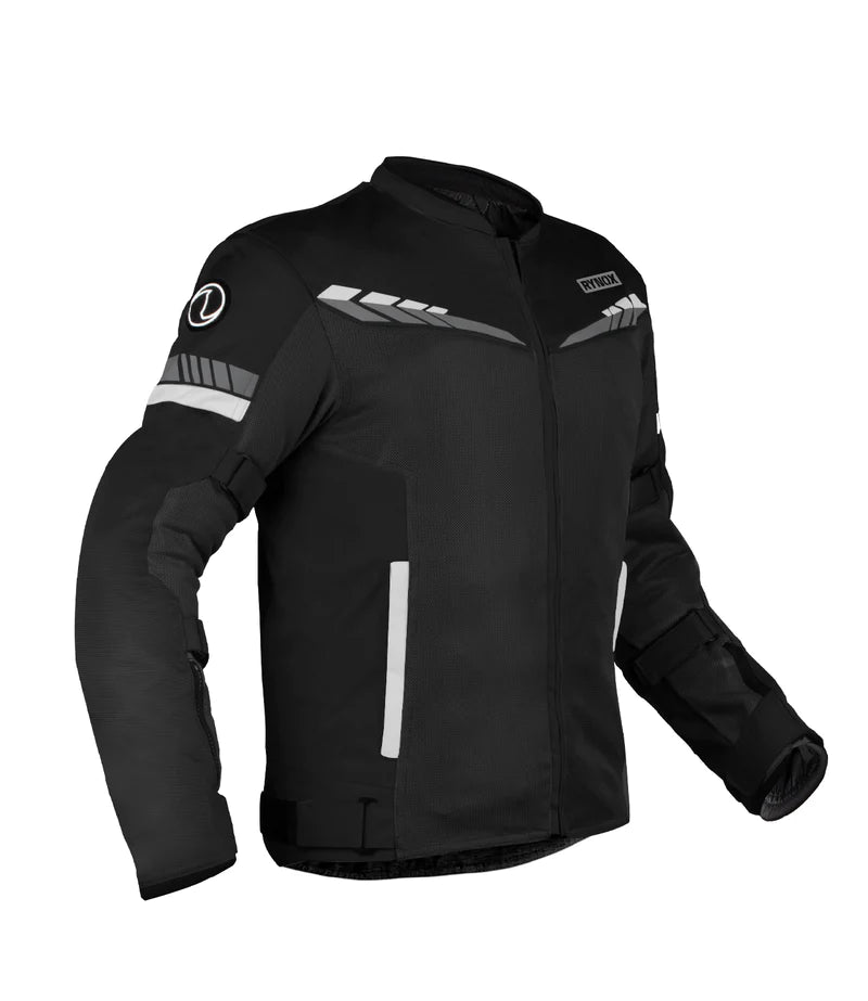 RYNOX AIR GT 4 JACKET- CE CERTIFIED CLASS A - Black