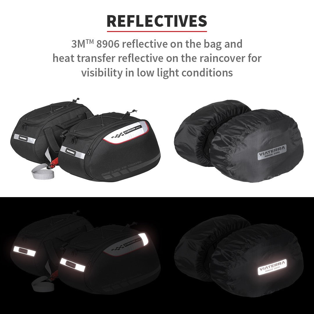 VIATERRA CONDOR SOLO 100% WATERPROOF SADDLEBAG