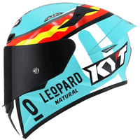 KYT TT-Course Leopard Replica Spaniard (Jaume Masia)