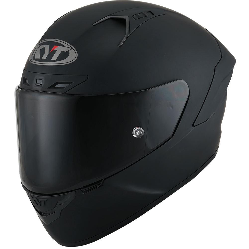 KYT NZ Race Plain Matt Black