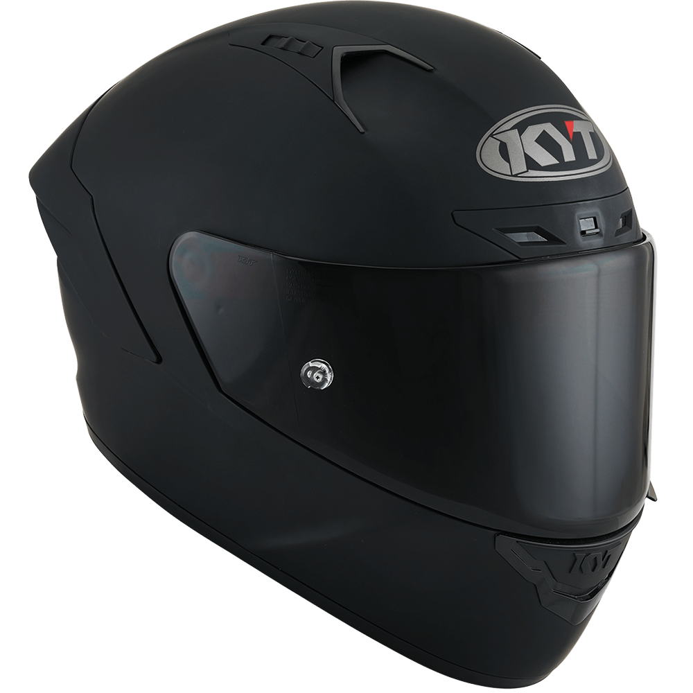 KYT NZ Race Plain Matt Black