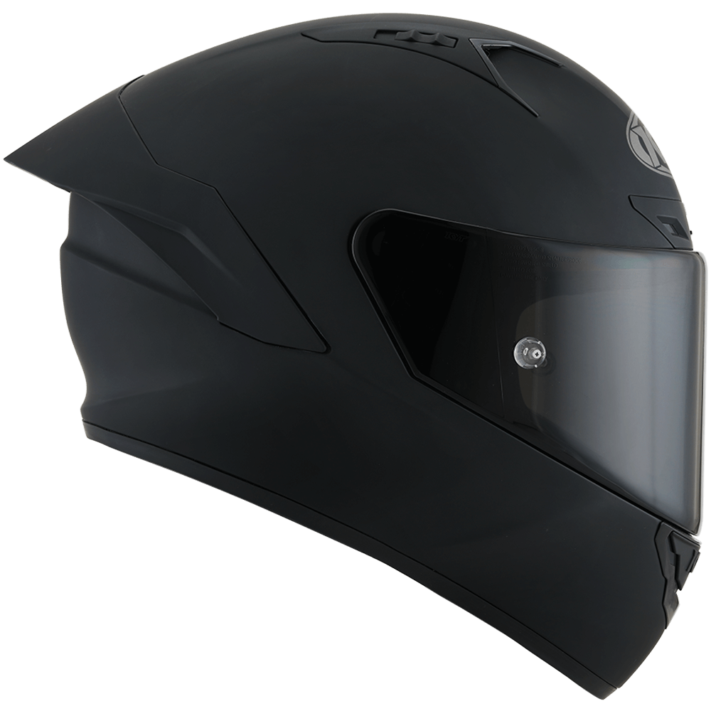 KYT NZ Race Plain Matt Black
