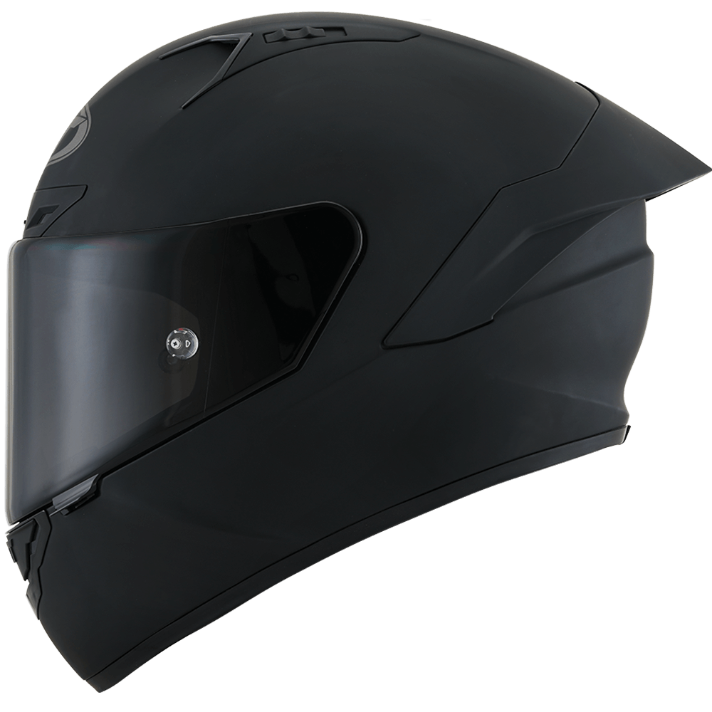KYT NZ Race Plain Matt Black