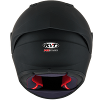 KYT NZ Race Plain Matt Black