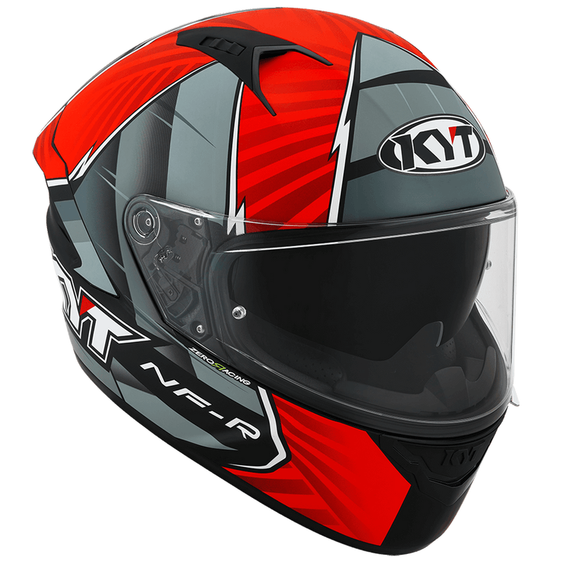 KYT NF-R Xavi Fores 2021 Replica Matt Black/Red