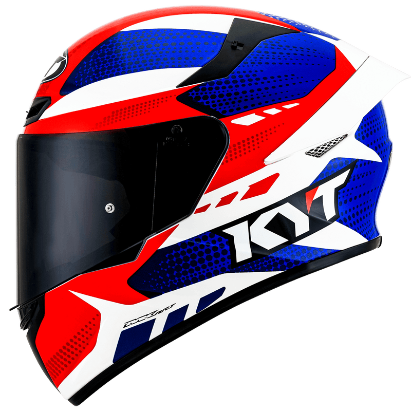 KYT TT-Course Gear Blue Red