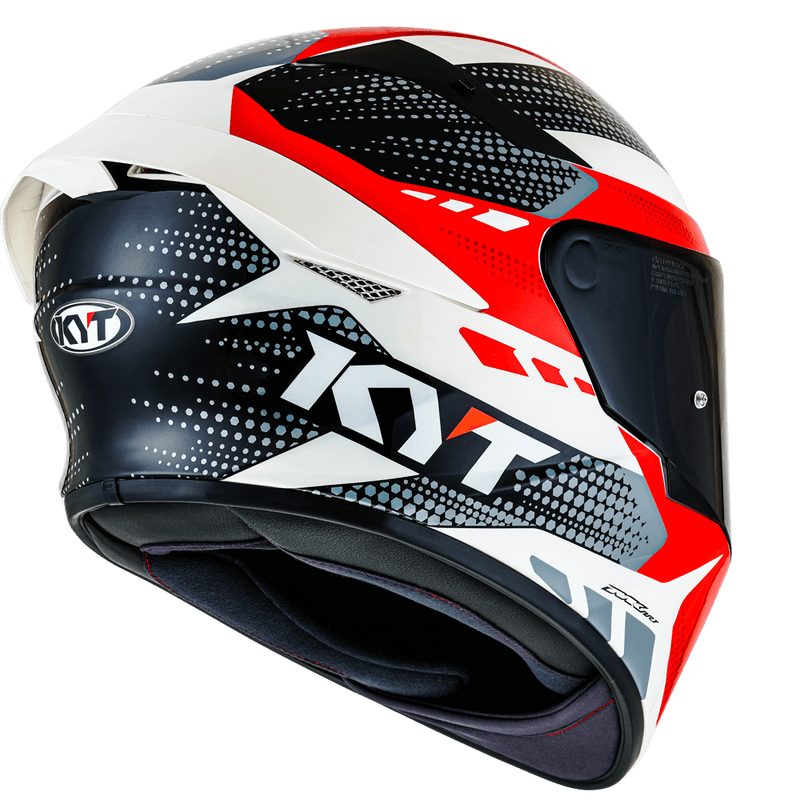 KYT TT-Course Gear Black Red