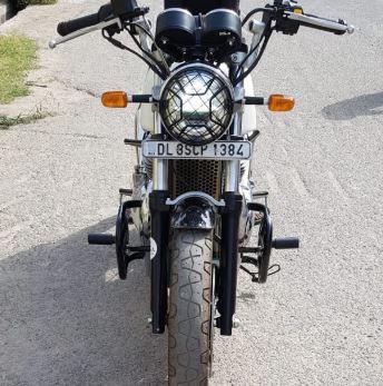 Zana Engine Guard with Sliders for RE Continental GT 650 & Interceptor 650 (Black)