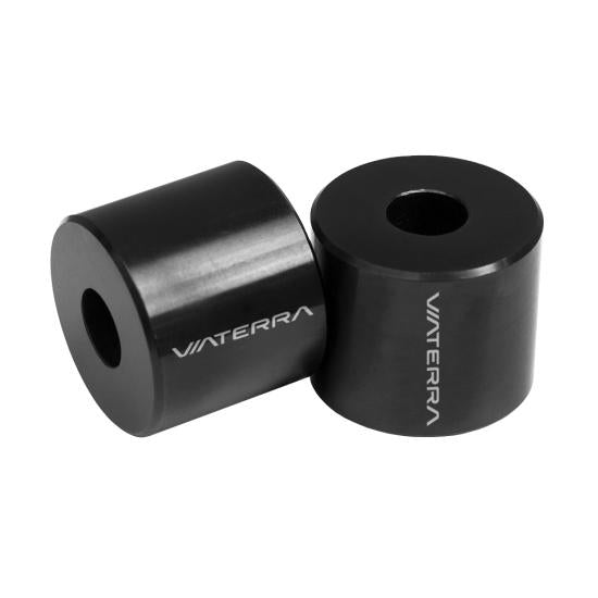 VIATERRA DOMINAR 400 HANDLEBAR RISERS BLACK