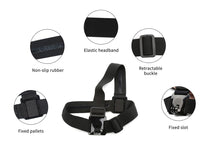 2 in 1 Chest Strap mount + Head Strap mount