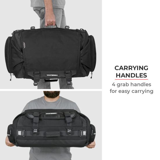 VIATERRA HAMMERHEAD MOTORCYCLE TAILBAG