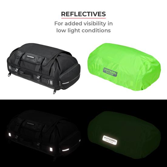 VIATERRA HAMMERHEAD MOTORCYCLE TAILBAG