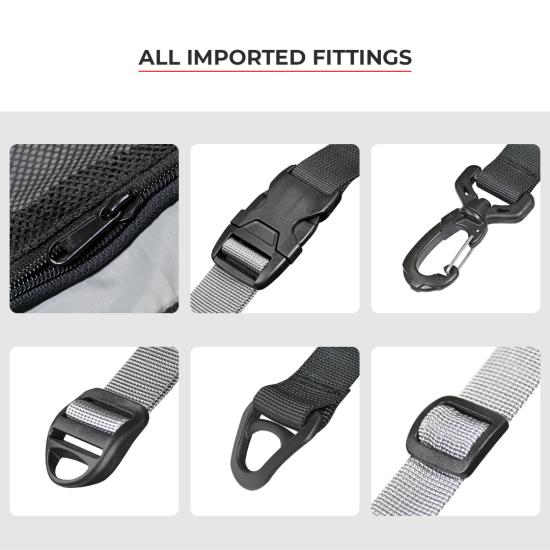VIATERRA HAMMERHEAD MOTORCYCLE TAILBAG