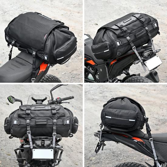 VIATERRA HAMMERHEAD MOTORCYCLE TAILBAG