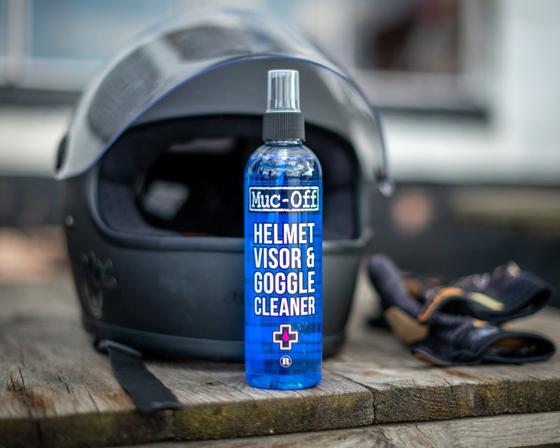 Muc-Off Helmet, Visor & Goggle Cleaner – 250ml