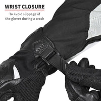 Viaterra Holeshot Short Hybrid Gloves - Gunmetal