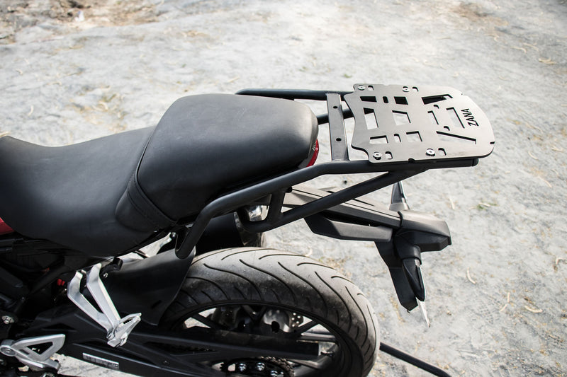 TOP RACK WITH PLATE FOR HONDA CB300R – Lets Gear Up