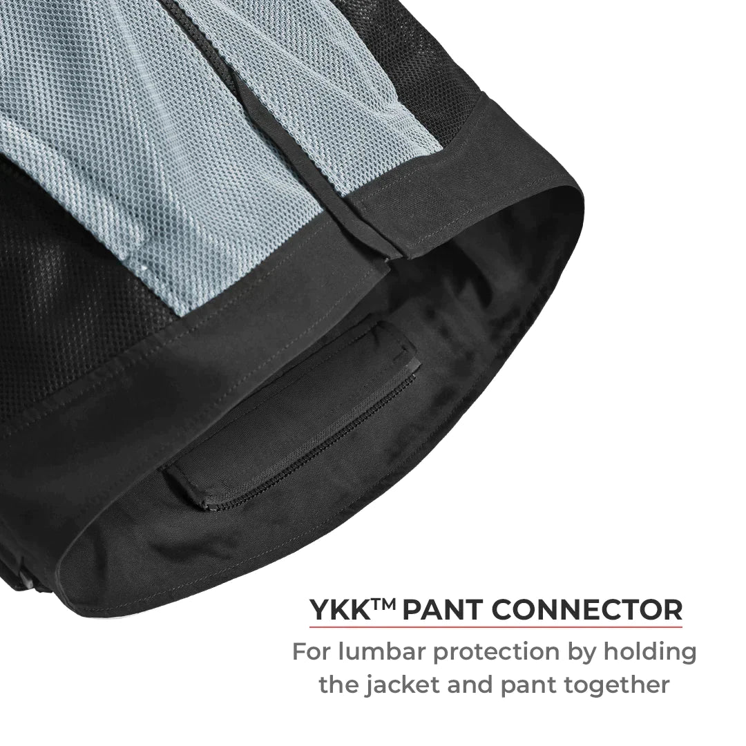 VIATERRA MILLER – URBAN MESH MOTORCYCLE RIDING JACKET GREEN