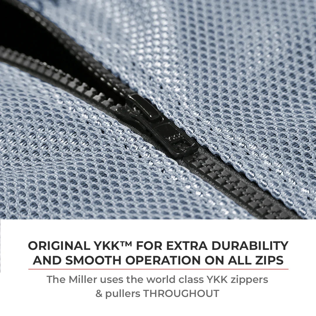 VIATERRA MILLER – URBAN MESH MOTORCYCLE RIDING JACKET RED