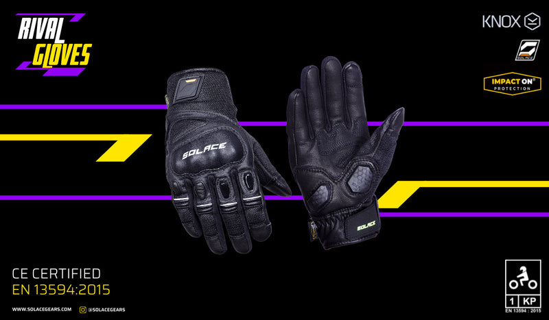 Solace Rival Urban Gloves (Black)