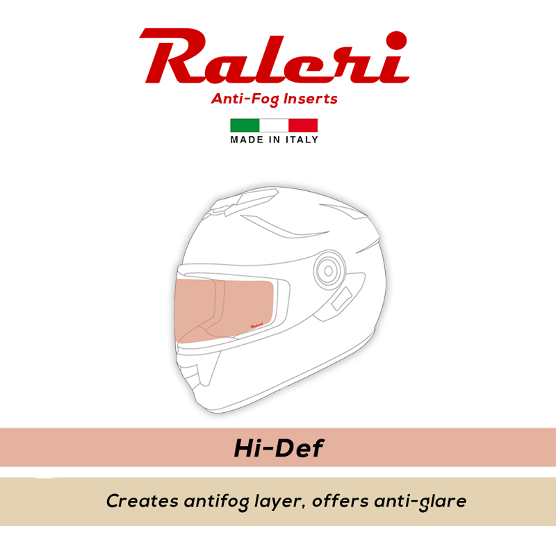 Raleri FogStop Universal anti-fog Insert - Hi-Definition