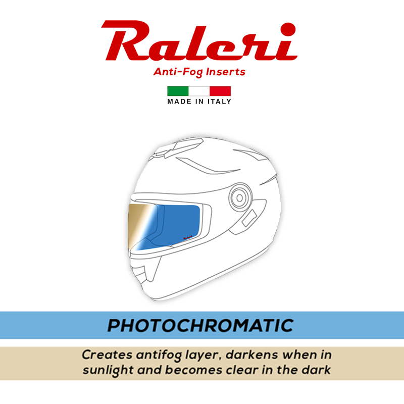 Raleri FogStop Universal anti-fog Insert - Photochromatic