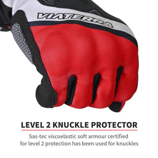 Viaterra Roost – Offroad Motorcycle Glove (Neon Green)