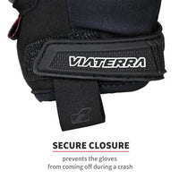Viaterra Roost – Offroad Motorcycle Glove (Midnight Black)
