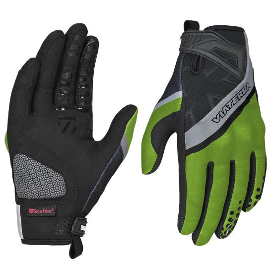 Viaterra Roost – Offroad Motorcycle Glove (Neon Green)