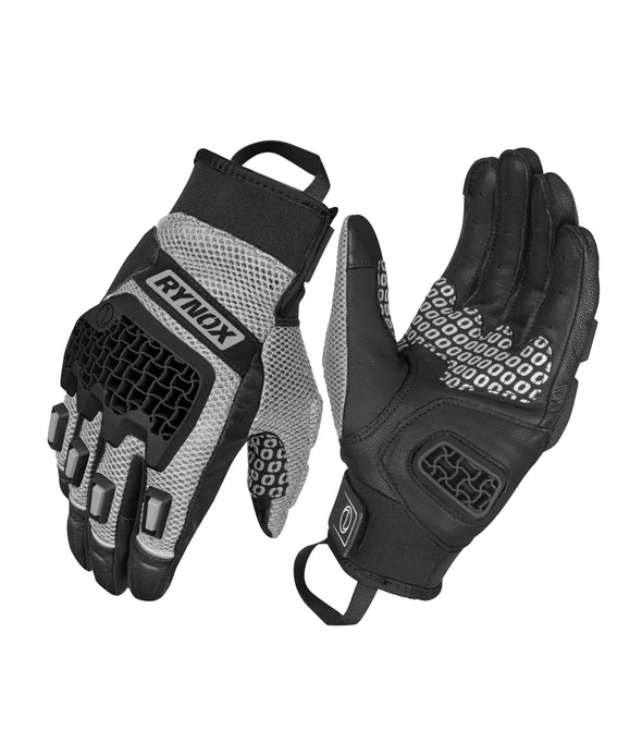 GRAVEL DUALSPORT GLOVES - GRANITE GREY
