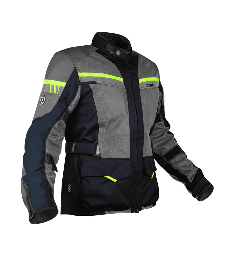 RYNOX STEALTH AIR PRO JACKET NAVY BLUE