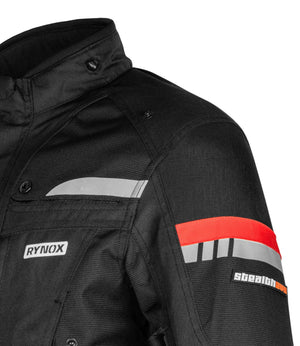 Rynox Stealth Evo L2 Jacket V3.0 (Black) - MODULAYER