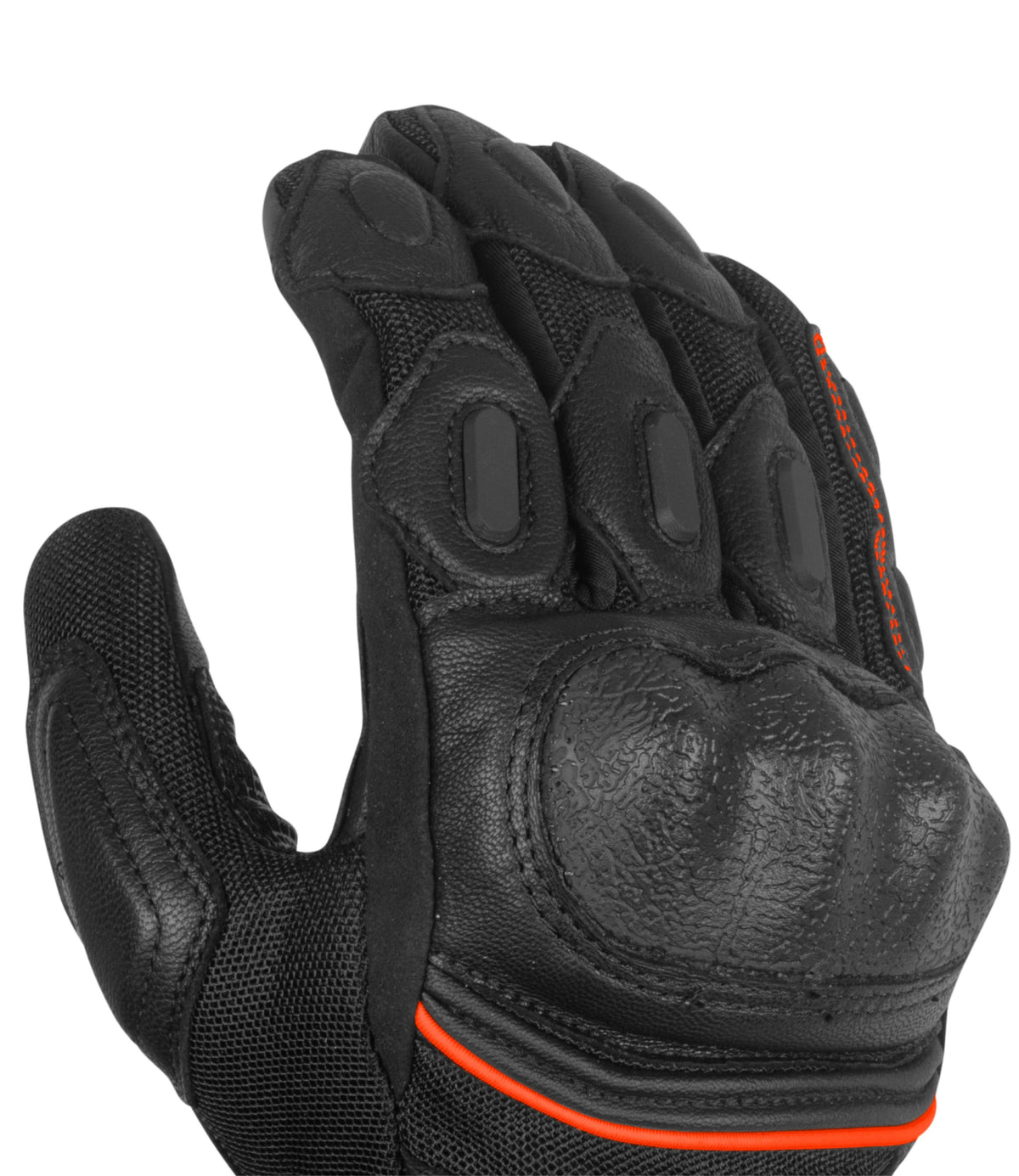 RYNOX TORNADO PRO 3 GLOVES BLACK ORANGE