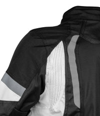 Rynox Tornado Pro 4 Jacket - Black White