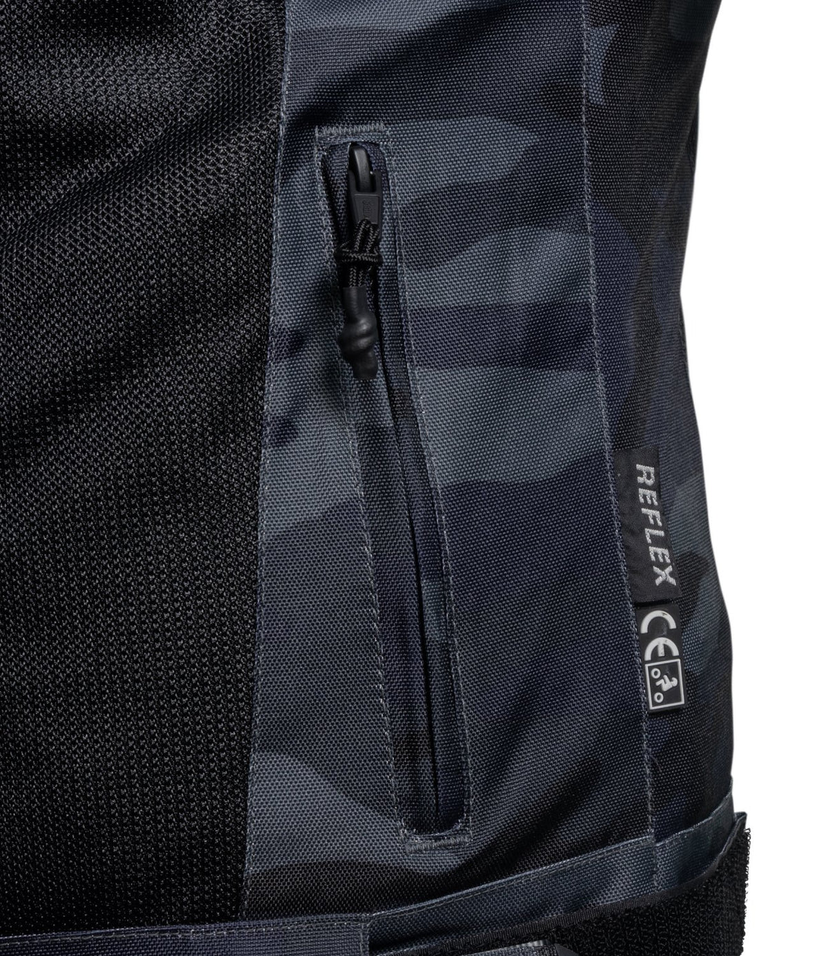 Rynox Urban X Jacket - Camo Blue with Black Mesh