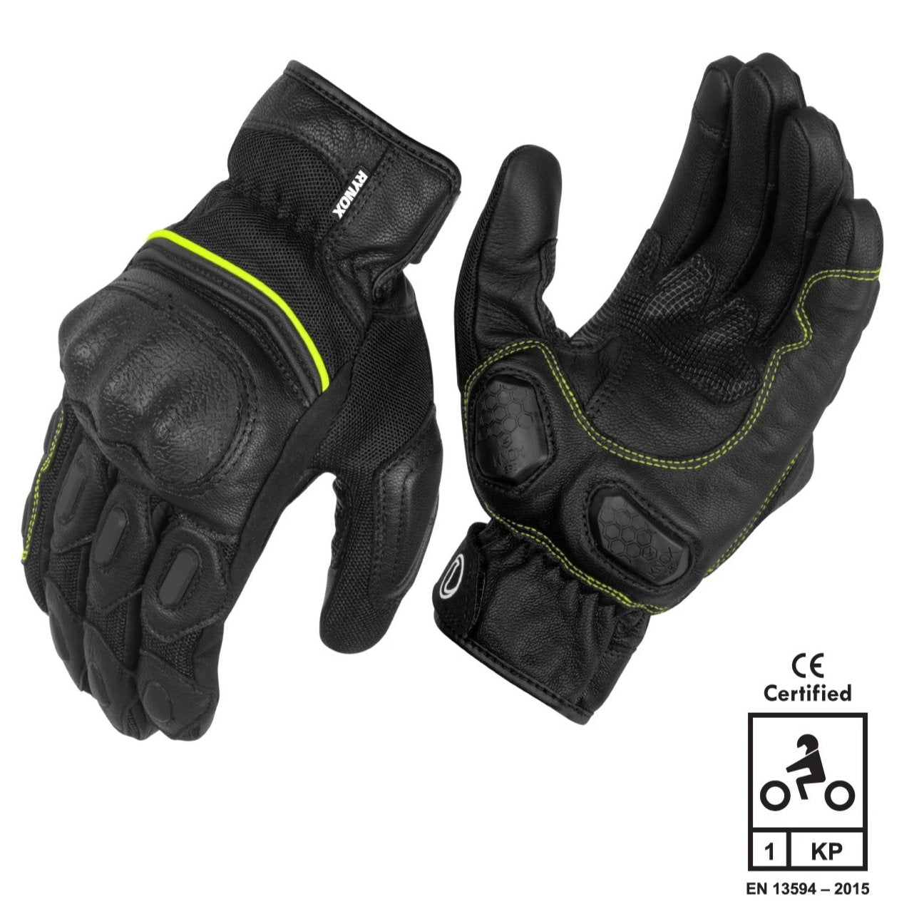 Rynox bike gloves top