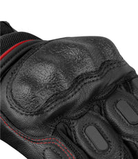 RYNOX TORNADO PRO 3 GLOVES BLACK RED