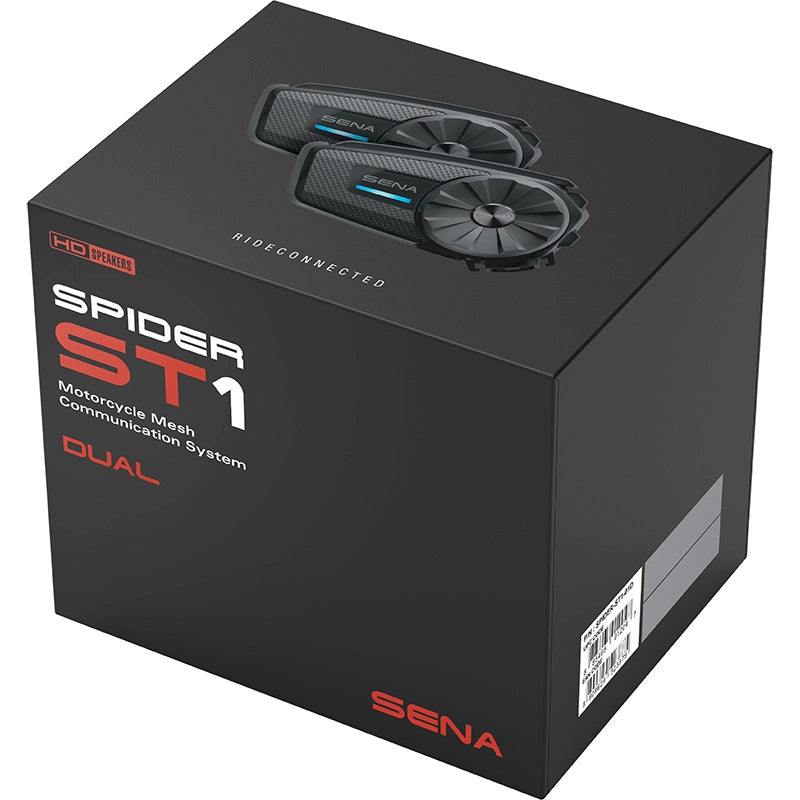 Sena Spider ST1 Bluetooth Headset Dual Pack
