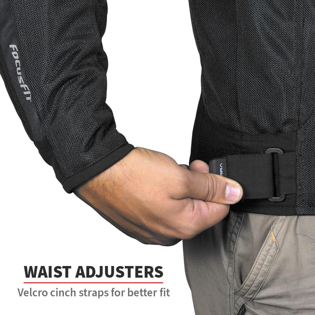 Viaterra - Spencer - Street Mesh Riding Jacket Sas-Tec Fluro Green