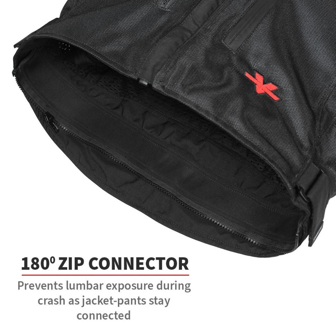 Viaterra - Spencer - Street Mesh Riding Jacket Sas-Tec Black