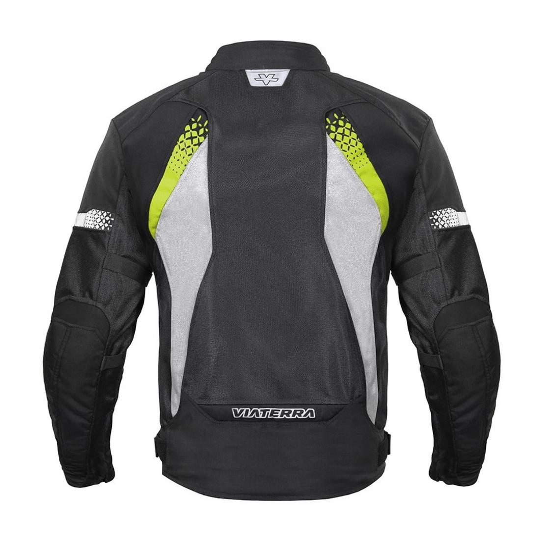 Viaterra - Spencer - Street Mesh Riding Jacket Sas-Tec Fluro Green