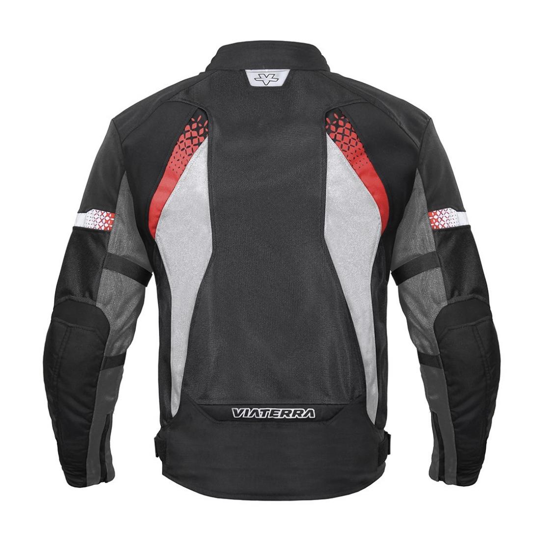 Viaterra - Spencer - Street Mesh Riding Jacket Sas-Tec Red