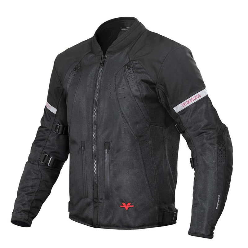 Viaterra - Spencer - Street Mesh Riding Jacket Sas-Tec Black