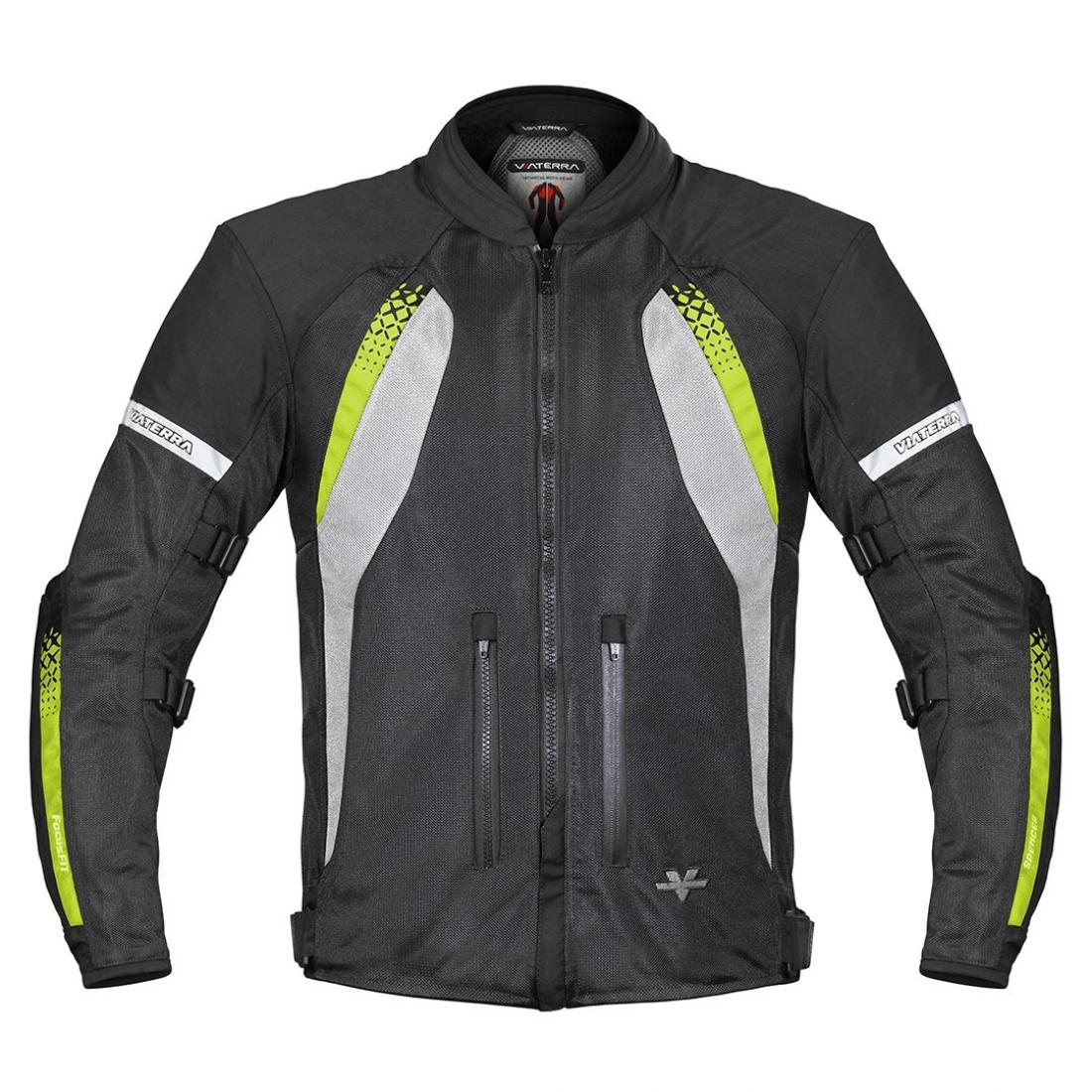 Viaterra - Spencer - Street Mesh Riding Jacket Sas-Tec Fluro Green