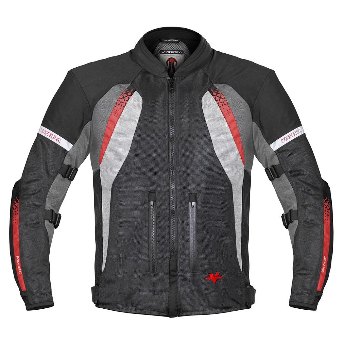 Viaterra - Spencer - Street Mesh Riding Jacket Sas-Tec Red